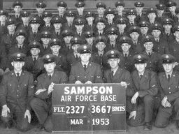 1953,Sampson AFB,Squadron 3667,Flight 2327