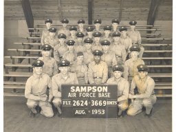 1953,Sampson AFB,Squadron 3669,Flight 2624