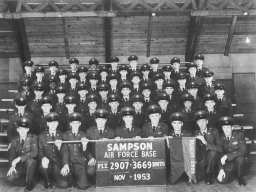 1953,Sampson AFB,Squadron 3669,Flight 2907
