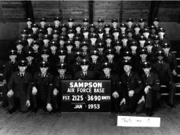1953,Sampson AFB,Squadron 3690,Flight 2125