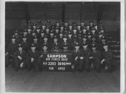 1953,Sampson AFB,Squadron 3690,Flight 2203