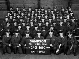 1953,Sampson AFB,Squadron 3690,Flight 2401