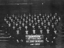 1953,Sampson AFB,Squadron 3690,Flight 2518