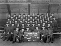 1953,Sampson AFB,Squadron 3691,Flight 2335
