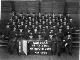 1954,Sampson AFB,Squadron 3651,Flight 3095