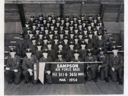 1954,Sampson AFB,Squadron 3651,Flight 3116