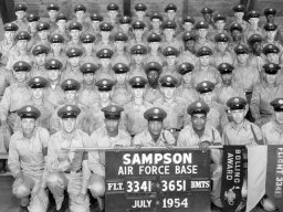 1954,Sampson AFB,Squadron 3651,Flight 3341