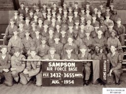 1954,Sampson AFB,Squadron 3655,Flight 3432