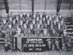 1954,Sampson AFB,Squadron 3655,Flight 3840