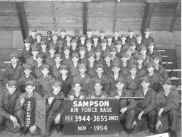 1954,Sampson AFB,Squadron 3655,Flight 3944