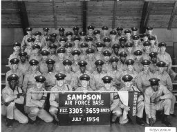 1954,Sampson AFB,Squadron 3659,Flight 3305