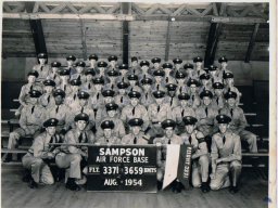 1954,Sampson AFB,Squadron 3659,Flight 3371