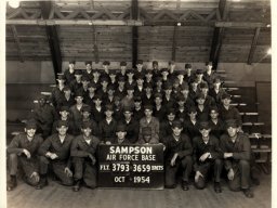 1954,Sampson AFB,Squadron 3659,Flight 3793