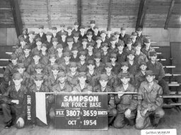 1954,Sampson AFB,Squadron 3659,Flight 3807
