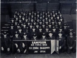 1954,Sampson AFB,Squadron 3660,Flight 2984