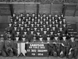 1954,Sampson AFB,Squadron 3660,Flight 3051