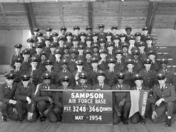 1954,Sampson AFB,Squadron 3660,Flight 3248