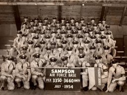 1954,Sampson AFB,Squadron 3660,Flight 3350