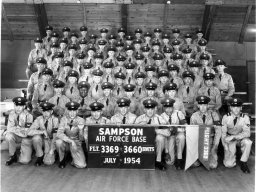 1954,Sampson AFB,Squadron 3660,Flight 3369