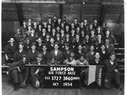 1954,Sampson AFB,Squadron 3660,Flight 3727