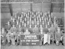 1954,Sampson AFB,Squadron 3660,Flight 3788