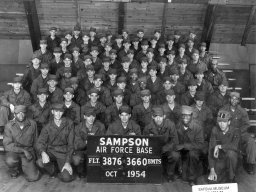 1954,Sampson AFB,Squadron 3660,Flight 3876