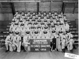 1954,Sampson AFB,Squadron 3662,Flight 3465
