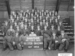 1954,Sampson AFB,Squadron 3662,Flight 3728
