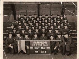 1954,Sampson AFB,Squadron 3663,Flight 3027