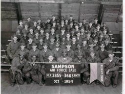 1954,Sampson AFB,Squadron 3663,Flight 3855