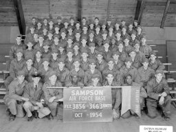 1954,Sampson AFB,Squadron 3663,Flight 3856