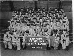 1954,Sampson AFB,Squadron 3665,Flight 3337