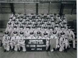 1954,Sampson AFB,Squadron 3665,Flight 3338