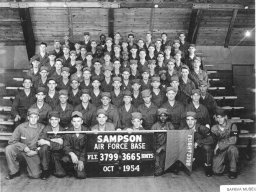 1954,Sampson AFB,Squadron 3665,Flight 3799