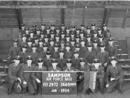 1954,Sampson AFB,Squadron 3669,Flight 2972