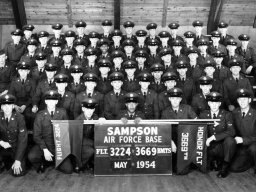 1954,Sampson AFB,Squadron 3669,Flight 3224