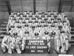 1954,Sampson AFB,Squadron 3669,Flight 3491
