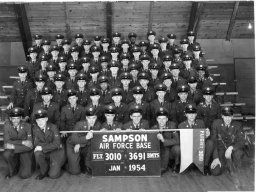 1954,Sampson AFB,Squadron 3691,Flight 3010