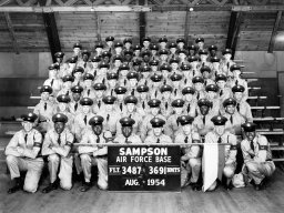 1954,Sampson AFB,Squadron 3691,Flight 3487