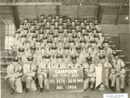 1954,Sampson AFB,Squadron 3691,Flight 3576