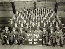 1954,Sampson AFB,Squadron 3691,Flight 3801