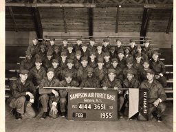 1955,Sampson AFB,Squadron 3651,Flight 4144