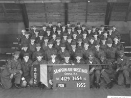 1955,Sampson AFB,Squadron 3654,Flight 4129