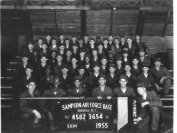 1955,Sampson AFB,Squadron 3654,Flight 4582