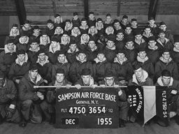 1955,Sampson AFB,Squadron 3654,Flight 4750