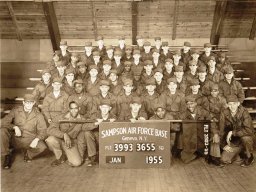 1955,Sampson AFB,Squadron 3655,Flight 3993