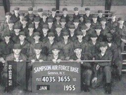 1955,Sampson AFB,Squadron 3655,Flight 4035