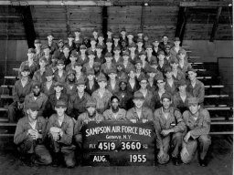 1955,Sampson AFB,Squadron 3660,Flight 4519