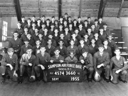 1955,Sampson AFB,Squadron 3660,Flight 4574