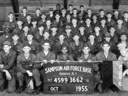 1955,Sampson AFB,Squadron 3662,Flight 4599